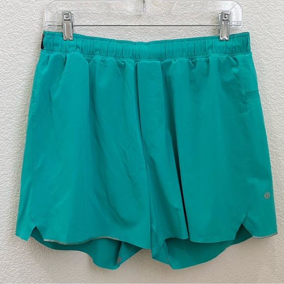 LULULEMON Surge Shorts 5” Viridian Green Men’s Short L - Picture 6 of 16